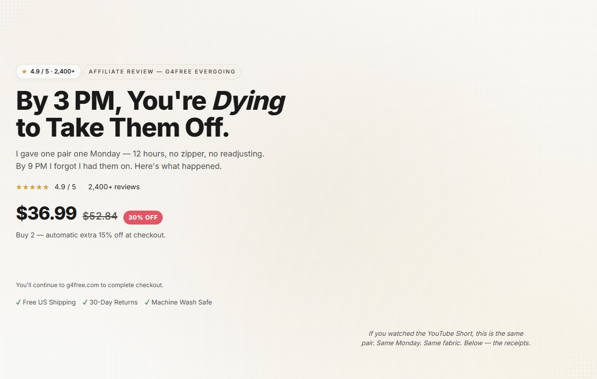 By 3 PM, You're Dying to Take Them Off — $36.99, 4.9 / 5 from 2,400+ reviews